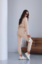 LaBalancia Milano 3 częściowy zestaw dresowy - Beż (5907378523931)