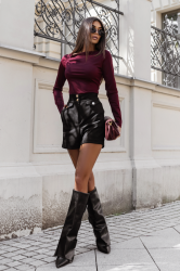 LaBalancia Bluzka THEA - Bordo (5907378514588)