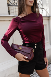 LaBalancia Bluzka THEA - Bordo (5907378514588)