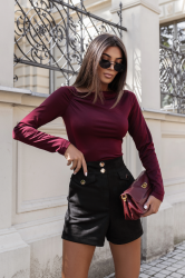 LaBalancia Bluzka THEA - Bordo (5907378514588)