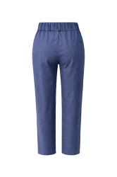 LaBalancia Spodnie Cygaretki NOAH denim - Niebieski (5907378518159)
