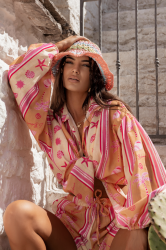 LaBalancia Komplet MOLLY len - Orange seaside (5907378522262)