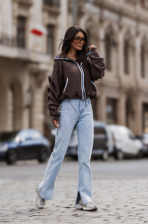 LaBalancia Bluza polarowa SNUG - Brąz (5907378523979)