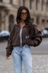 LaBalancia Bluza polarowa SNUG - Brąz (5907378523979)