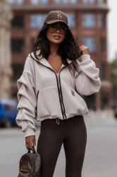 LaBalancia Bluza polarowa SNUG - Beż (5907378523986)