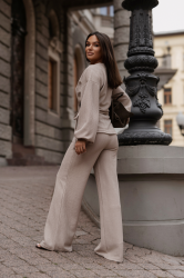 LaBalancia Komplet SIENNA sweterek - Beż (5907378527748)