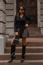 LaBalancia Bluzka CLAIRE - Czarny (5907378526468)