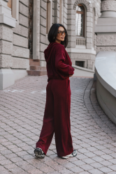 LaBalancia Komplet BROOKLYN - Bordo (5907378527564)