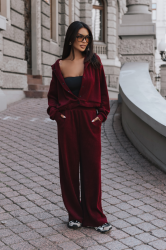 LaBalancia Komplet BROOKLYN - Bordo (5907378527564)