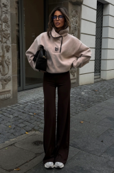 LaBalancia Bluza polarowa ASPEN - Beż (5907378528028)